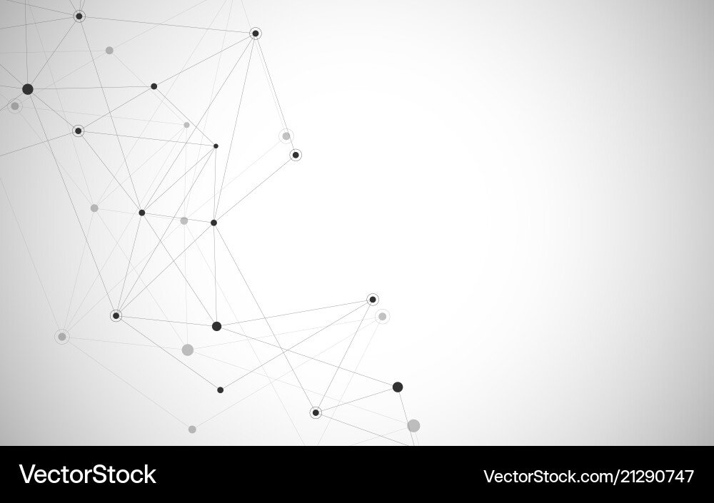 Abstract connecting dots and lines connection Abstract connecting dots and lines connection vector image