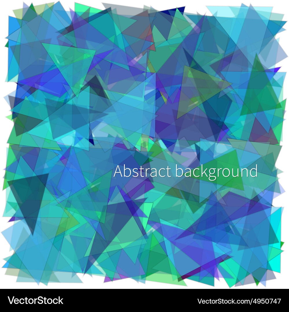 Abstract geometric pattern design vector image
