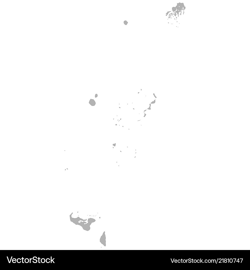 Tonga Map - Detailed Geographic Representation Vector Image