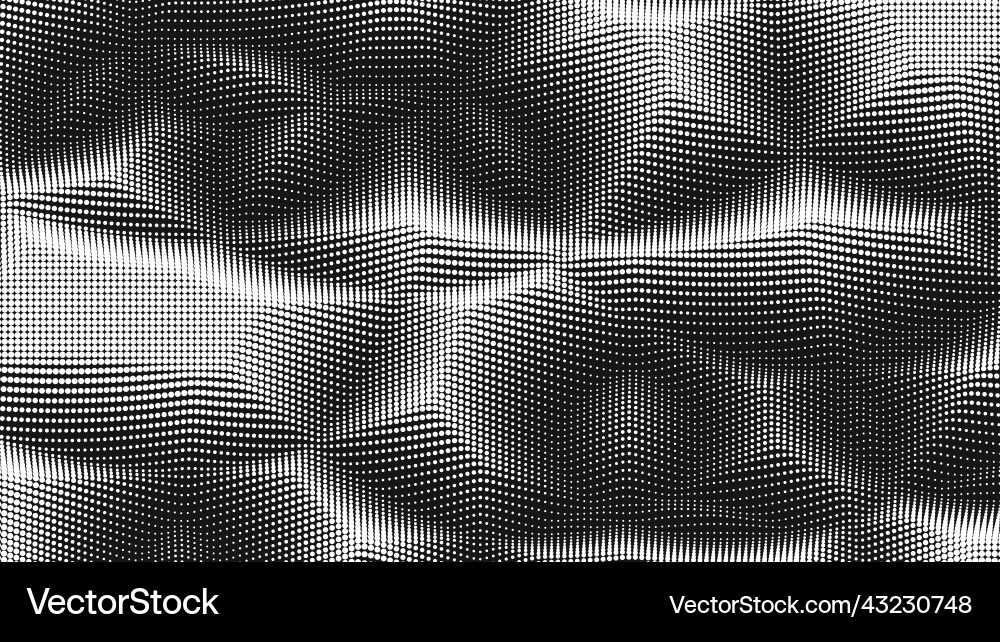 Point wave noise texture abstract dot background Vector Image