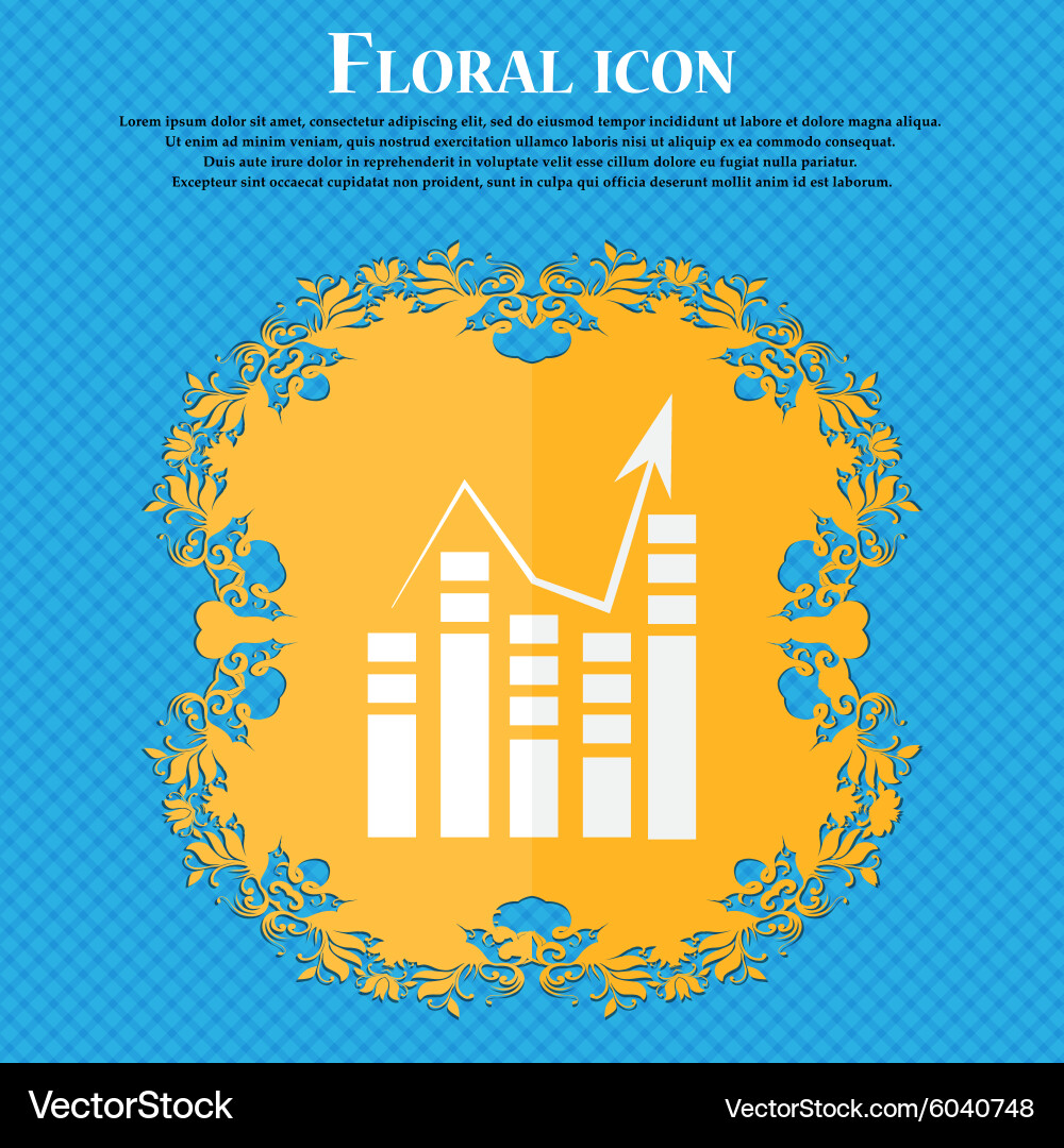 Text file icon add document with chart sign Vector Image