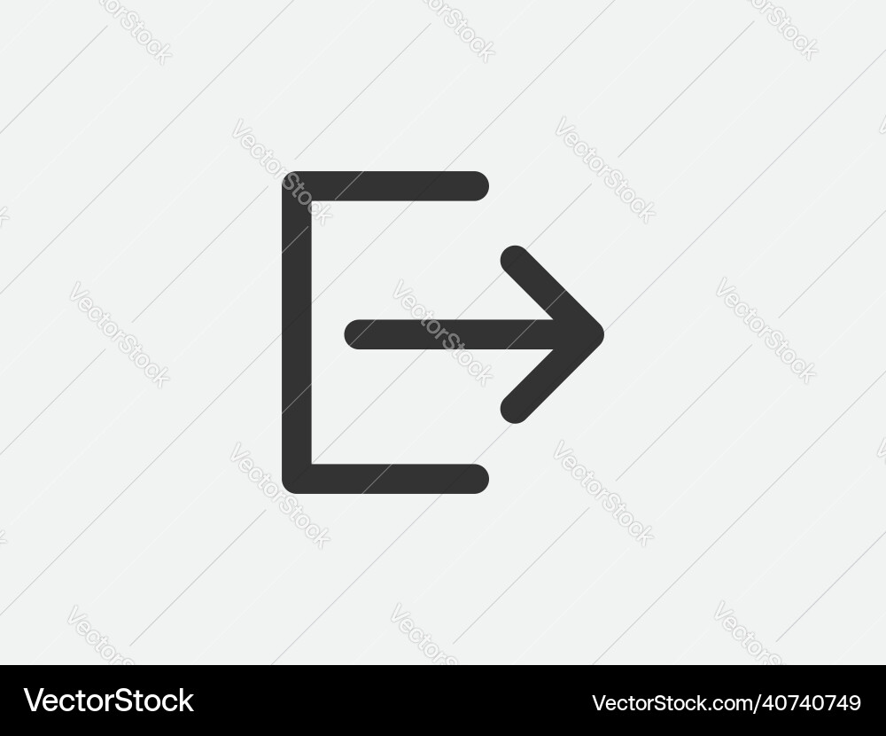 Close icon sign cancel symbol web design error Vector Image