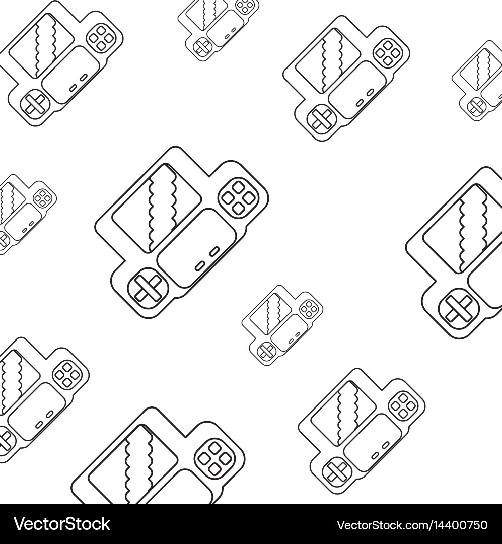 Console gamepad device Vector Image