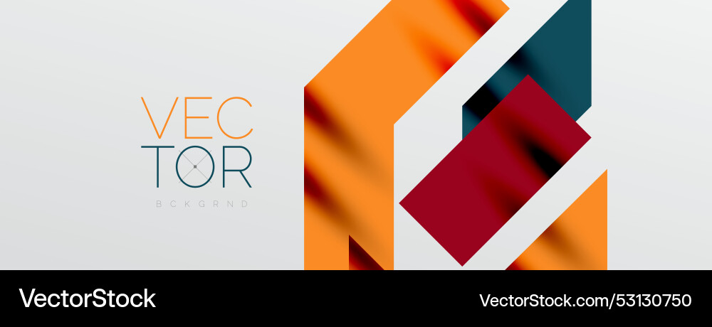 Dynamic lines and triangles Vector Image