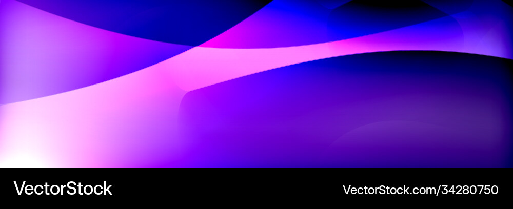 Fluid gradient neon color waves abstract Fluid gradient neon color waves abstract vector image