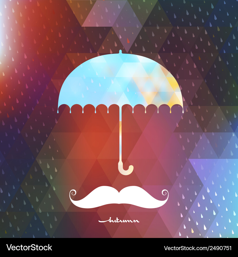 Abstract background with rain pattern eps 10 Vector Image