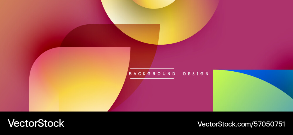 Abstract colorful shapes overlap gradient hues Abstract colorful shapes overlap gradient hues vector image