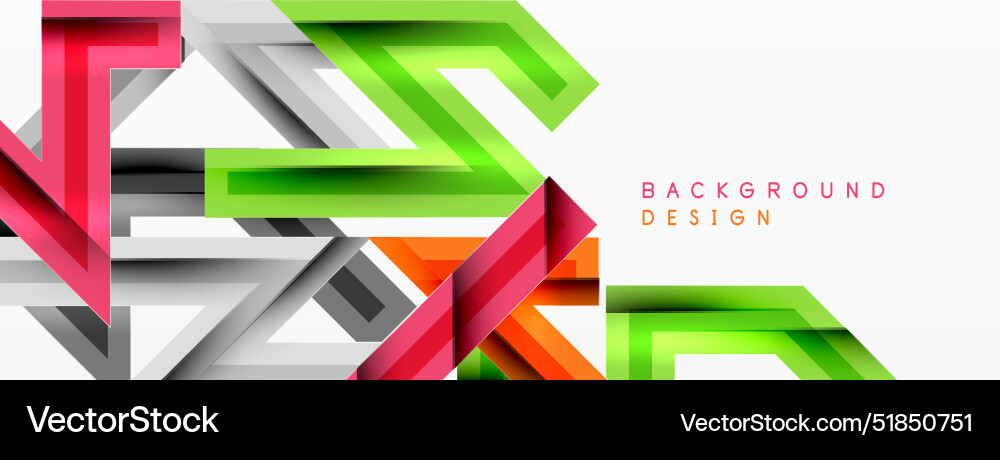 Line zig zag dynamic geometric abstract background Line zig zag dynamic geometric abstract background Vector Image