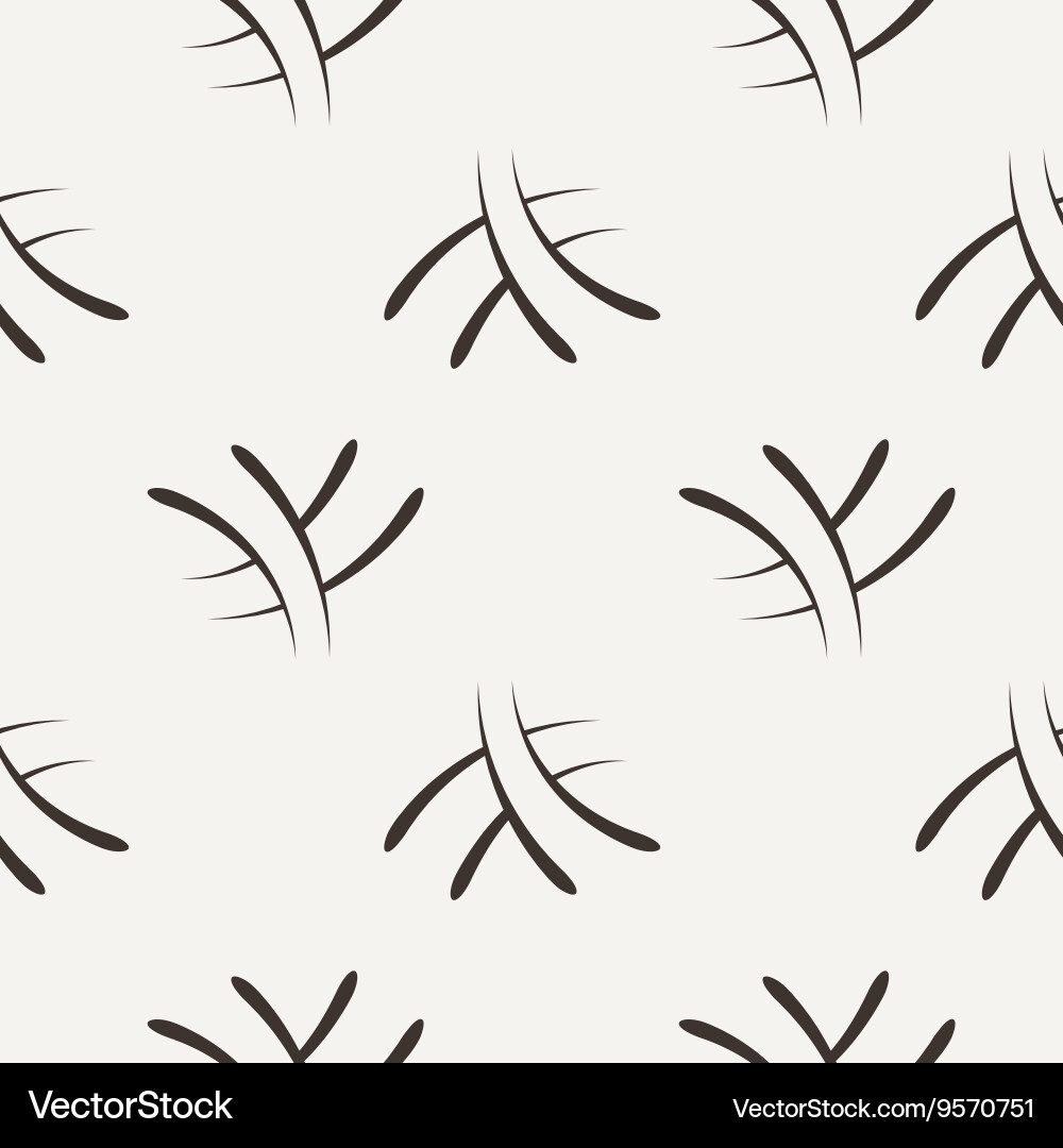 Seamless pattern of the elements curved vector image