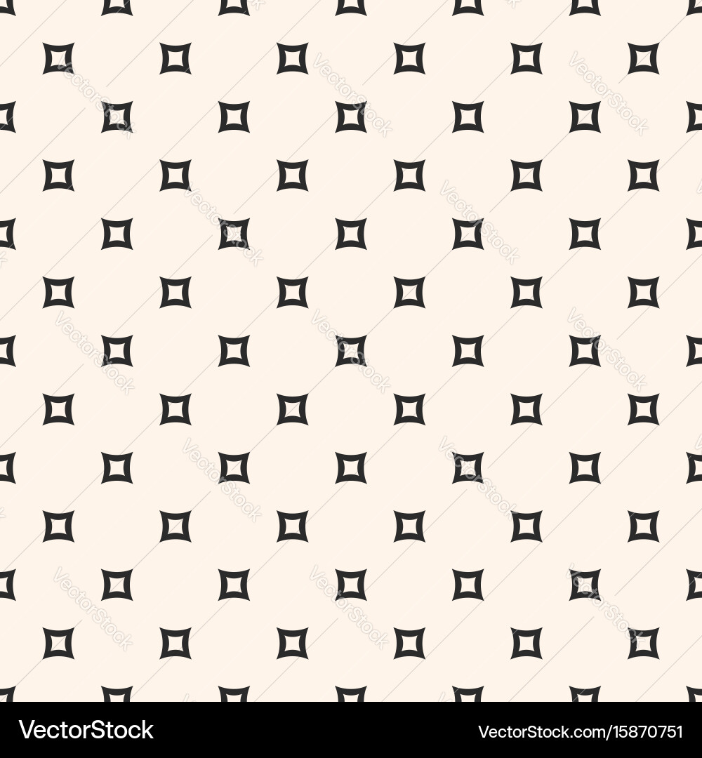 Seamless pattern with small smooth squares vector image