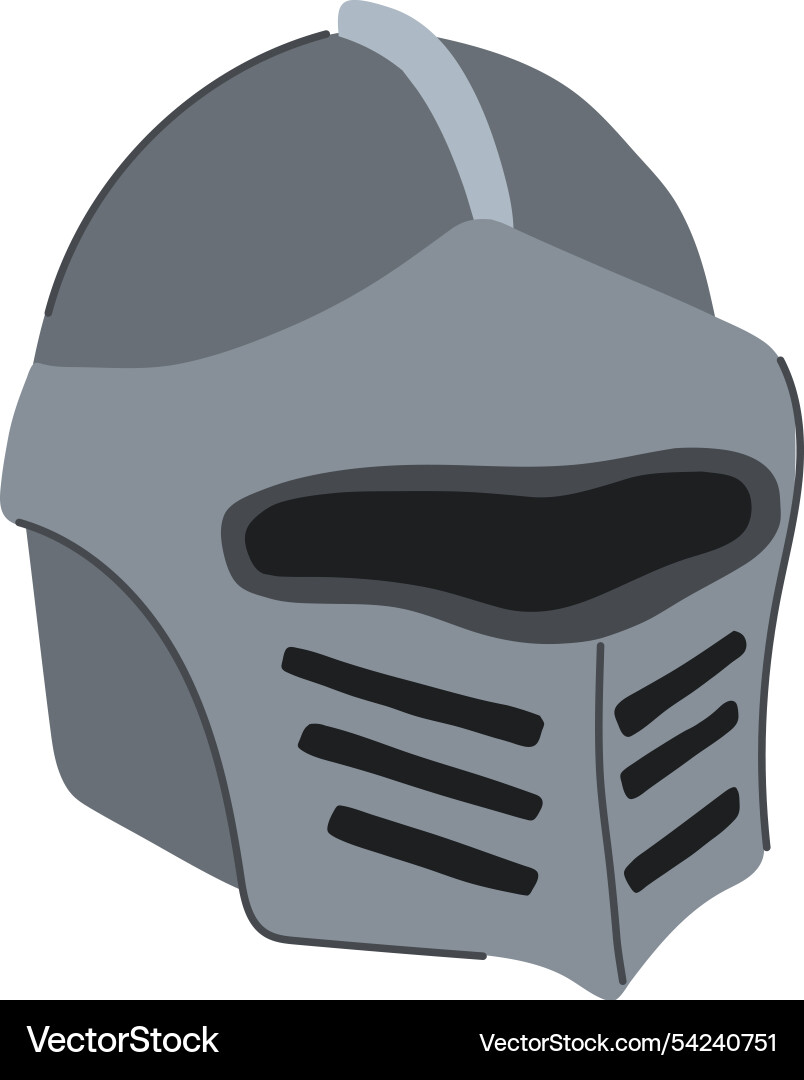 Visor knight helmet cartoon – Royalty-Free Vector | VectorStock, image size:804x1080