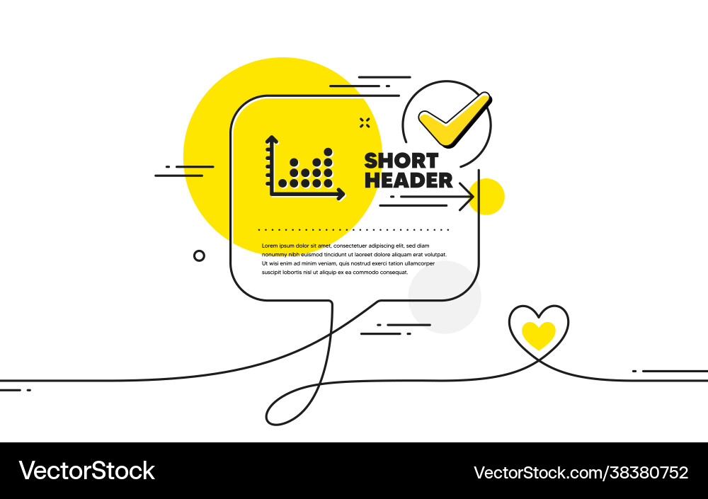 Dot plot graph icon presentation chart sign Dot plot graph icon presentation chart sign Vector Image
