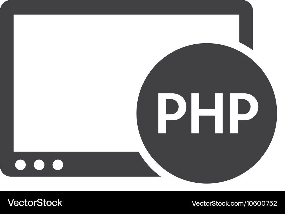 Programming language isolated icon vector image