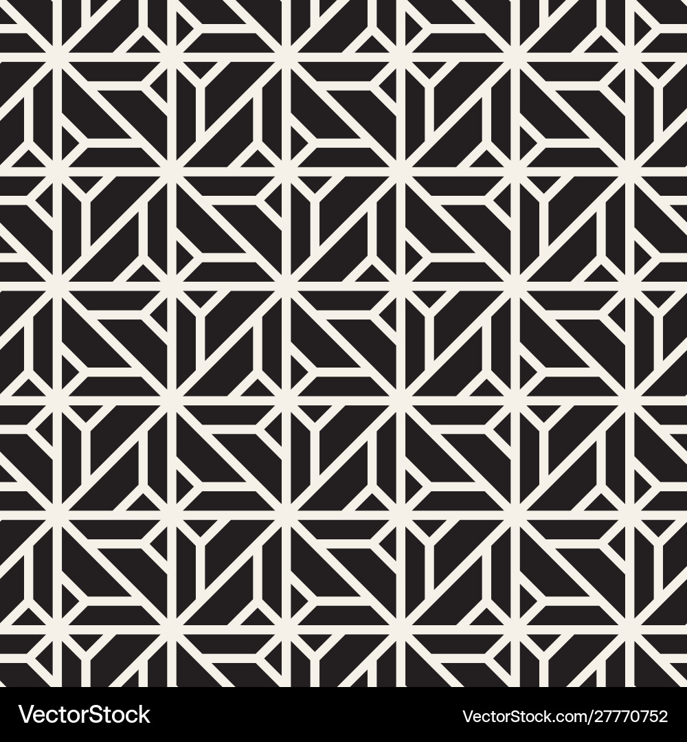 Seamless pattern stylish linear lattice Seamless pattern stylish linear lattice vector image