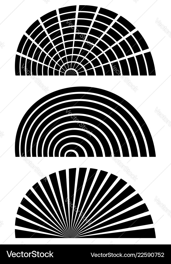 Set of abstract 3 generic design Set of abstract 3 generic design vector image