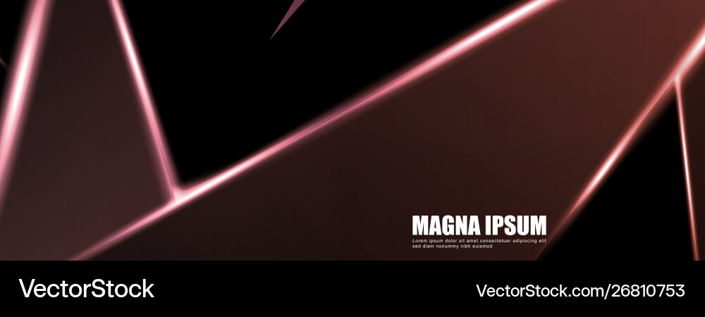 Background a luminous triangle shape design Background a luminous triangle shape design Vector Image