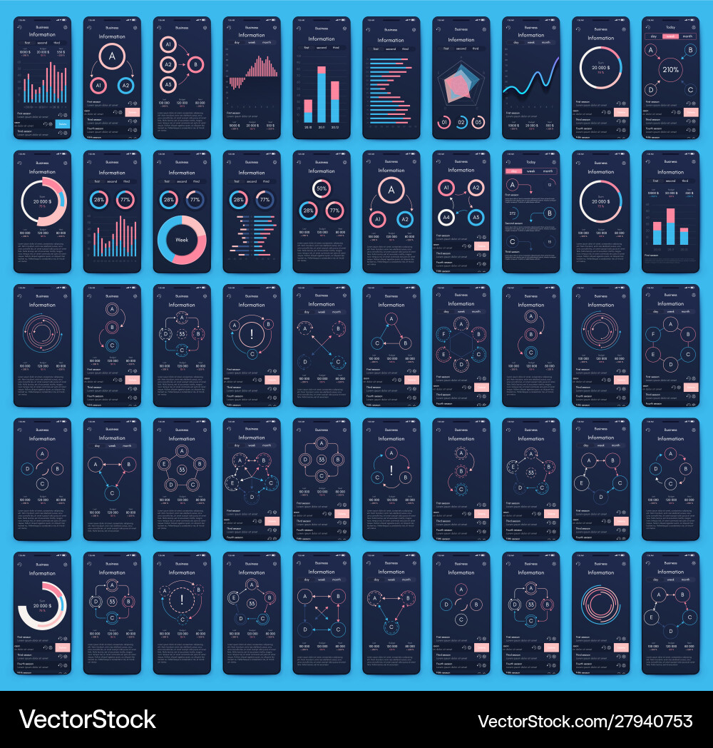 Moderne Infografiken für Unternehmen Moderne Infografiken für Unternehmen vektorbild