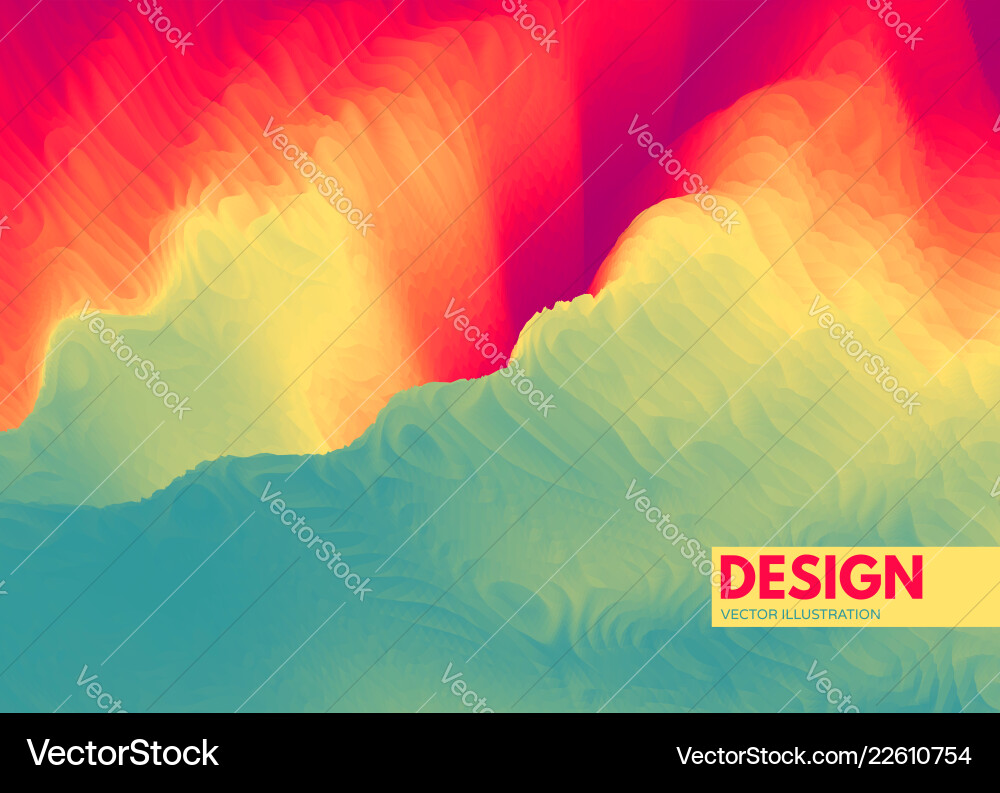 Abstract wavy background with dynamic effect Abstract wavy background with dynamic effect vector image