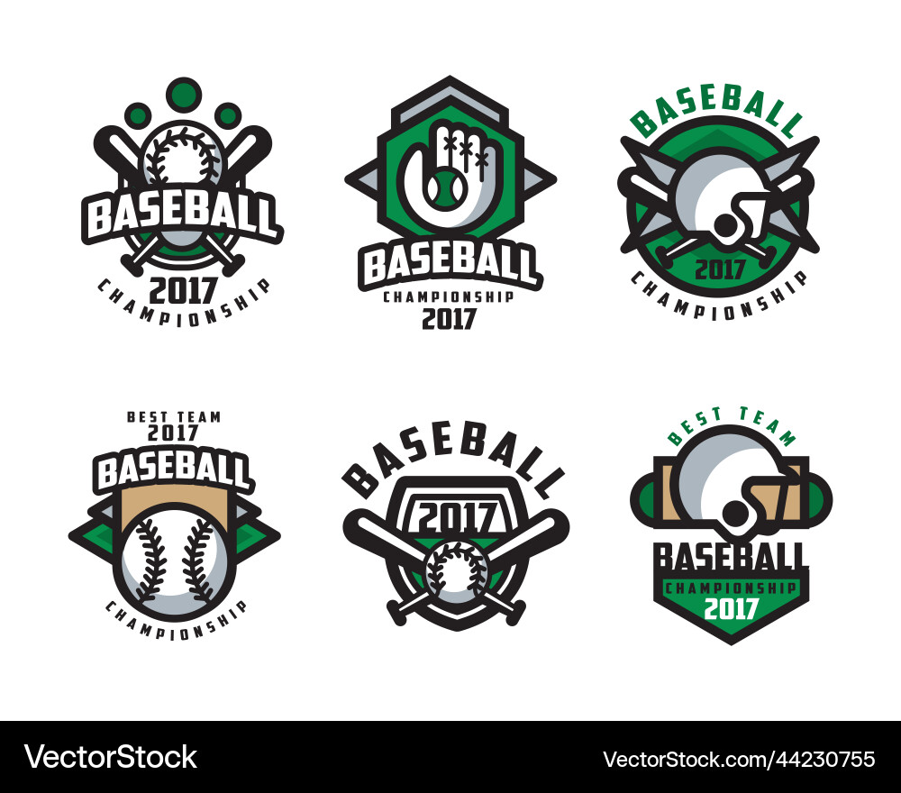 Baseball Meisterschaft Badge und Emblem mit Fledermaus Baseball Meisterschaft Badge und Emblem mit Fledermaus vektorbild