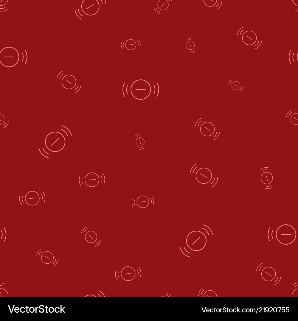 Seamless pattern abstract circle signal on red Seamless pattern abstract circle signal on red vector image