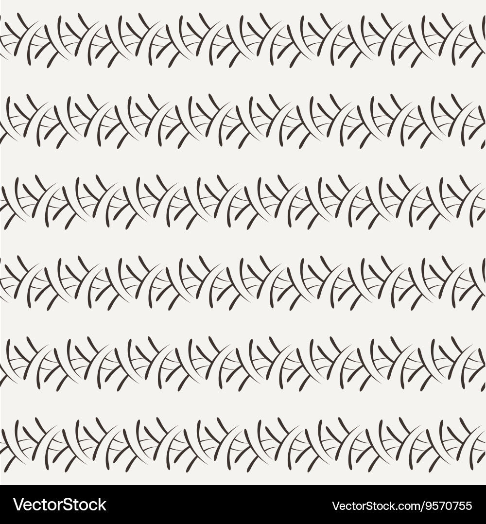 Seamless pattern of the elements curved vector image