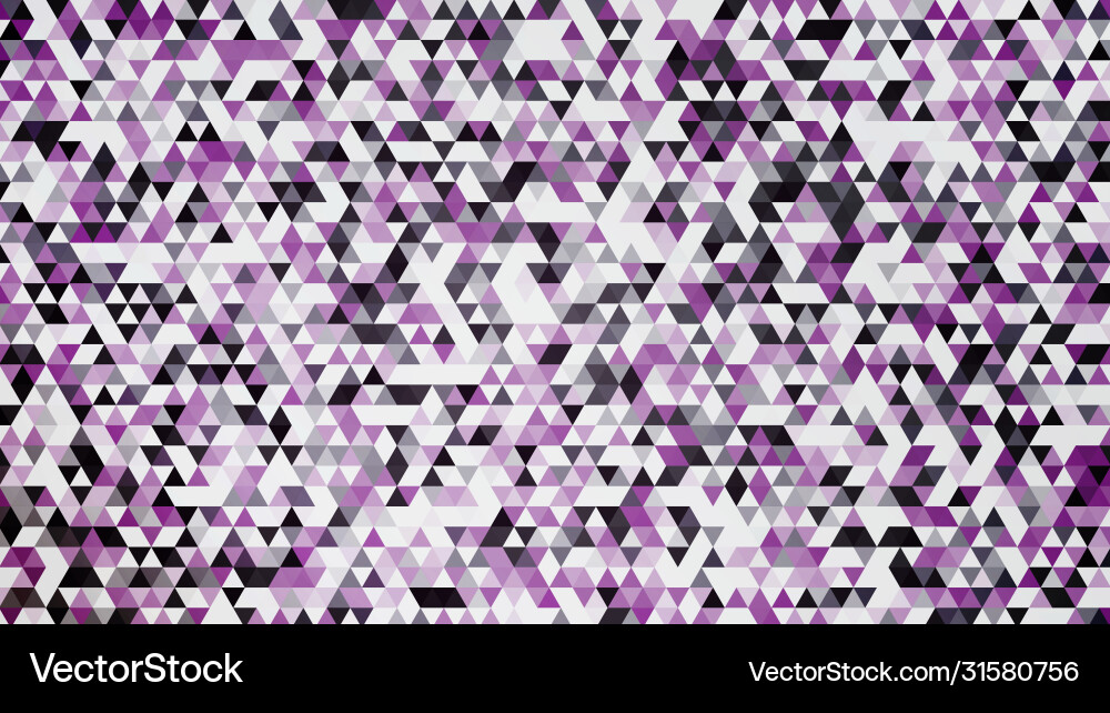 Abstract background random triangles Vector Image