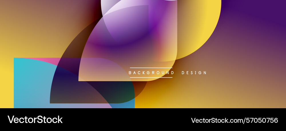 Abstract composition features overlapping Abstract composition features overlapping vector image