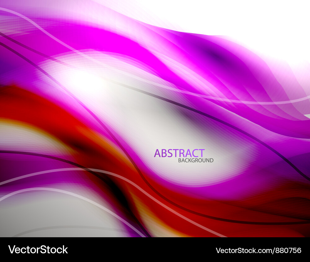 Abstract purple wave background Vector Image