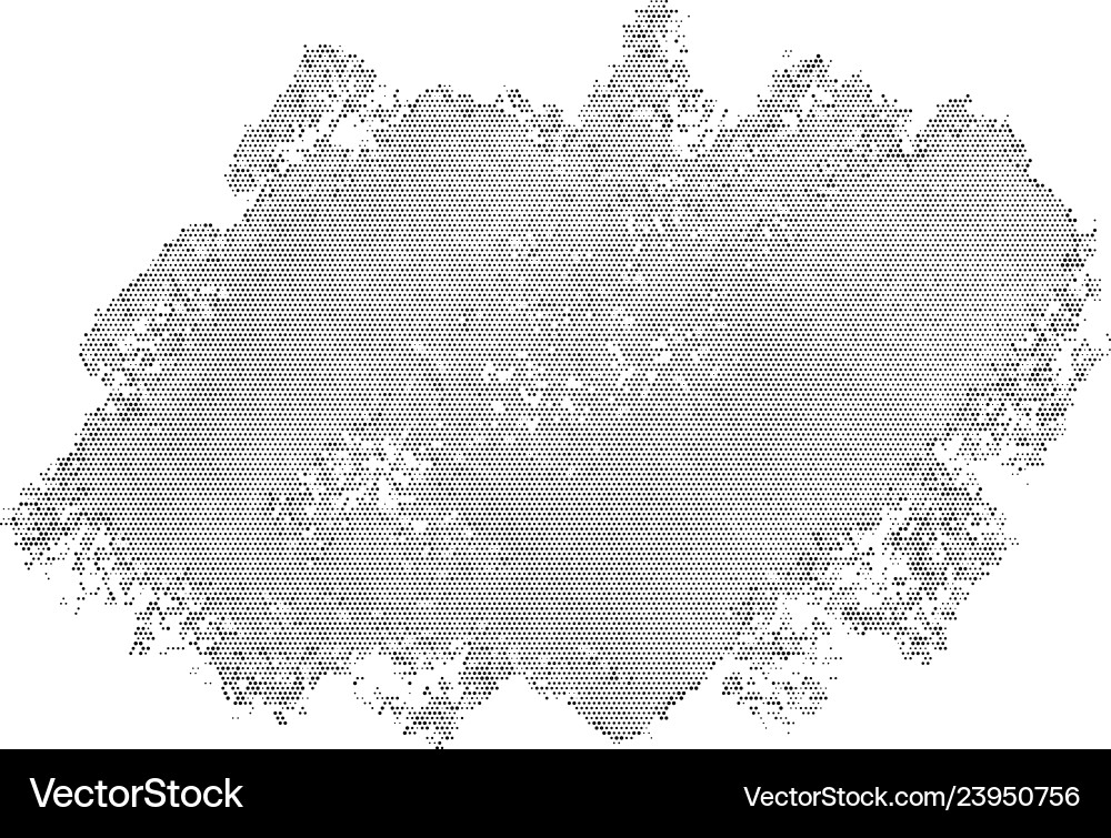 Halftone abstract blob Halftone abstract blob vector image