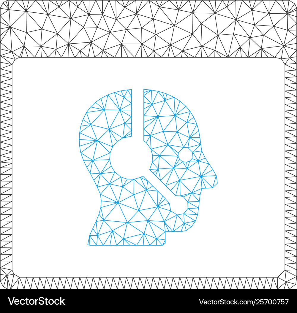 Call center operator calendar page polygonal frame Call center operator calendar page polygonal frame Vector Image