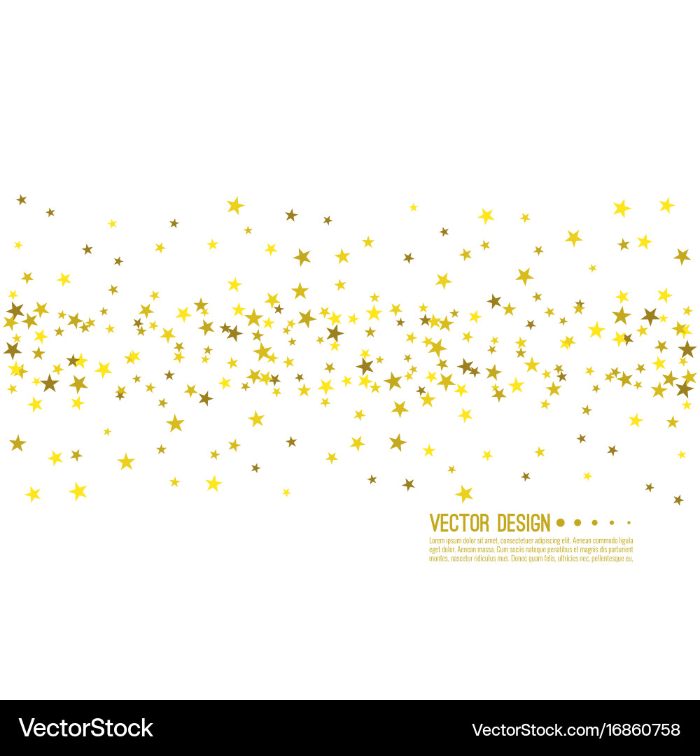 Abstract background with starry vector image