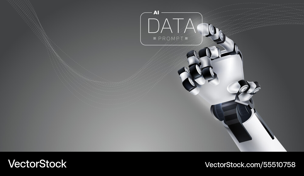 From automation to intelligence technology From automation to intelligence technology vector image