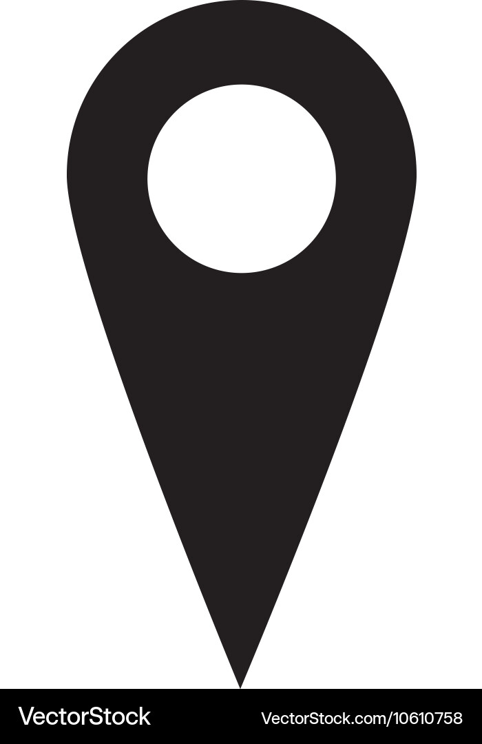 Map pointer vector image