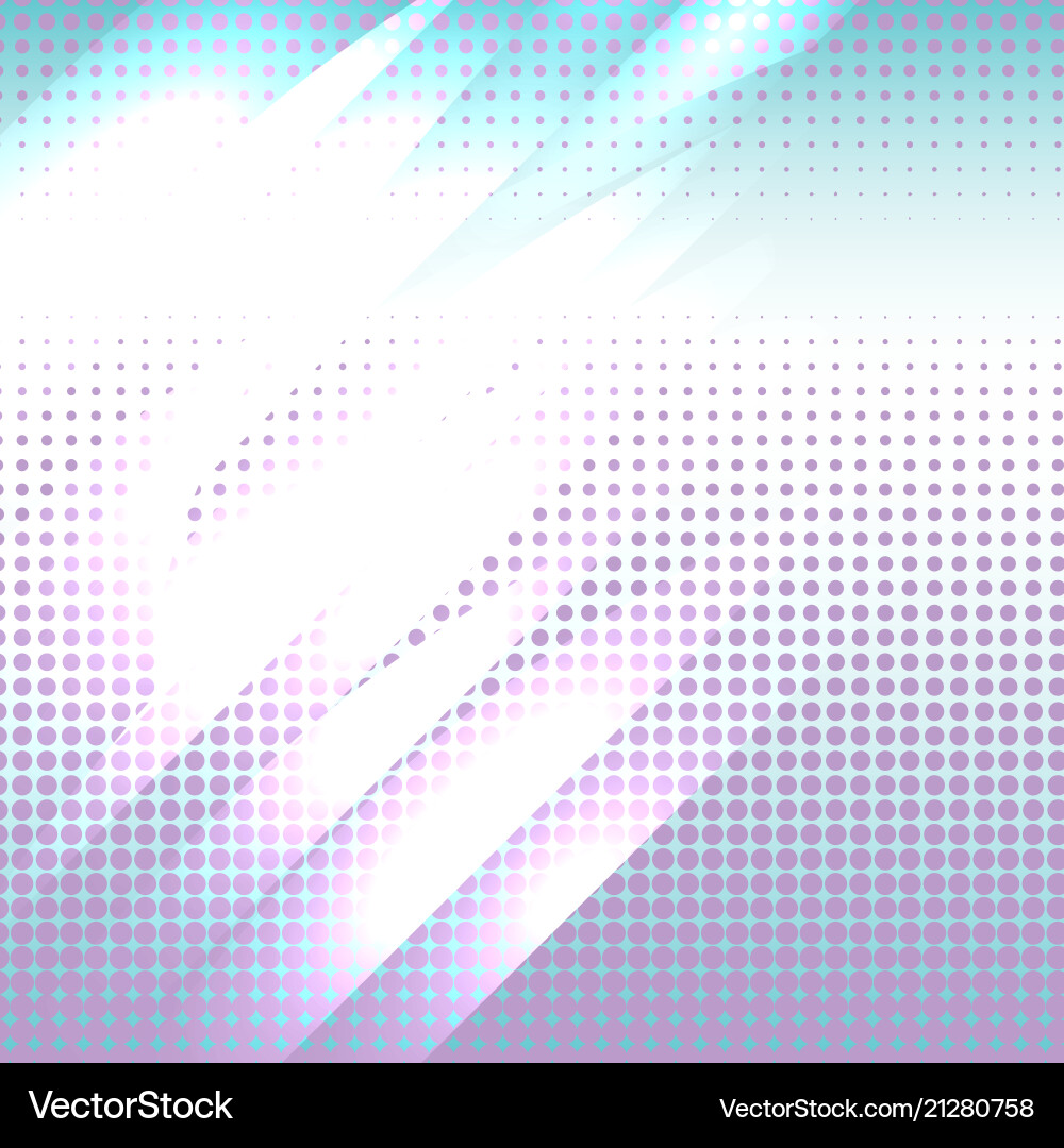 Vertical gradient halftone color dots background vector image