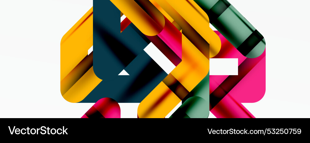 Dynamic colorful lines minimal abstract background Dynamic colorful lines minimal abstract background vector image