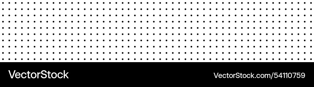 Grid from dots seamless pattern abstract blank vector image