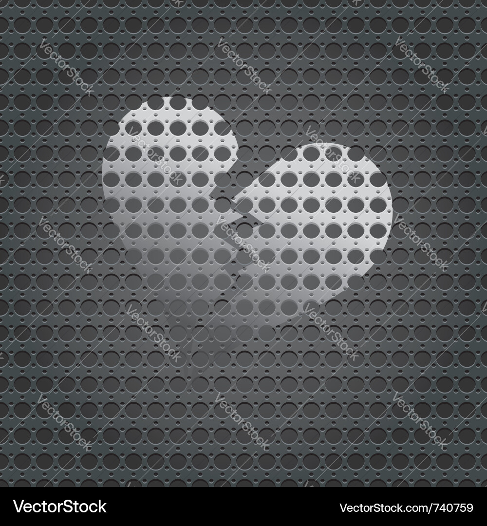Metal plate texture Vector Image