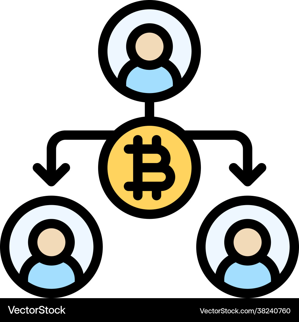 Double spending icon cryptocurrency related – Royalty-Free Vector |  VectorStock