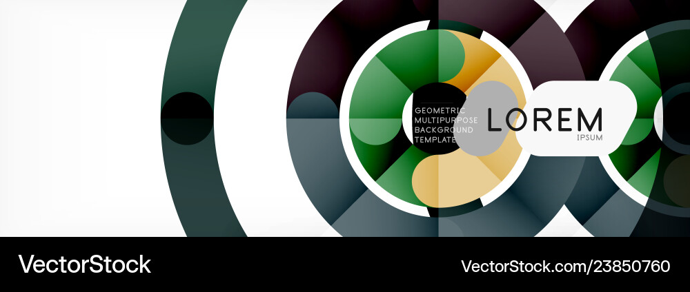 Line design circles abstract background Line design circles abstract background vector image
