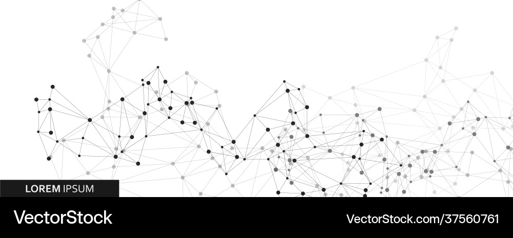 Abstract with connect lines Abstract with connect lines Vector Image