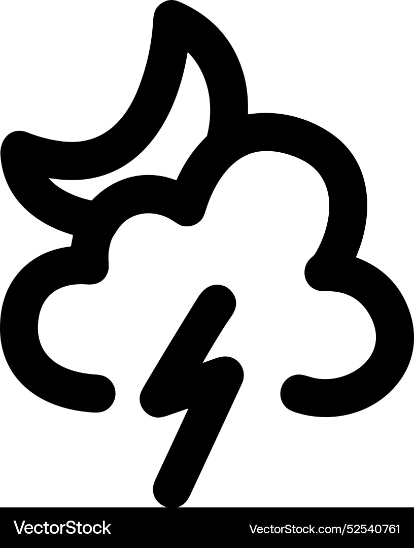 Cloud storage icon symbol image of the hosting Vector Image