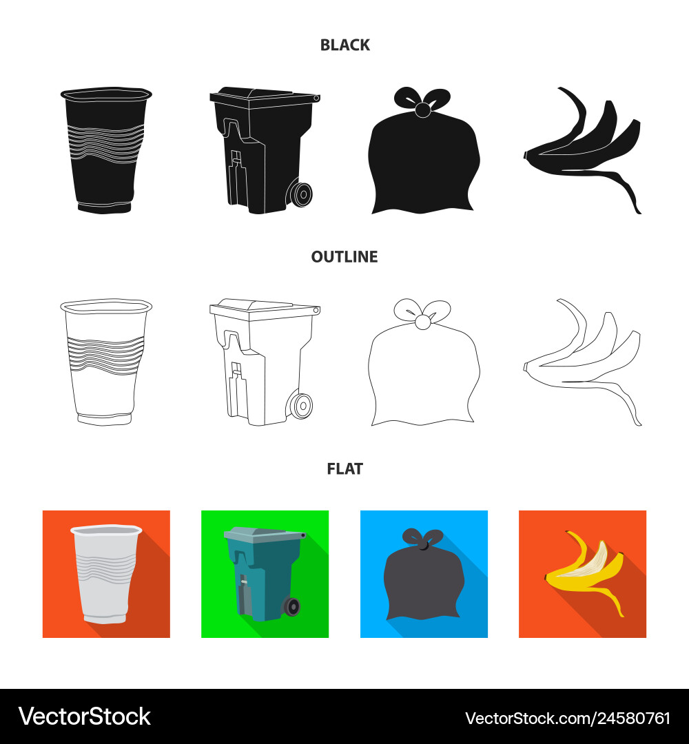 Dump and sort symbol set vector image