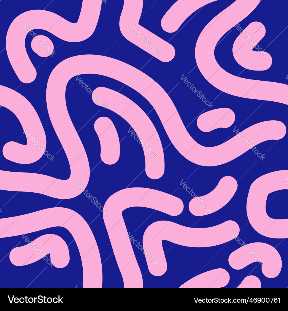 Seamless abstract pattern with curved lines Seamless abstract pattern with curved lines vector image