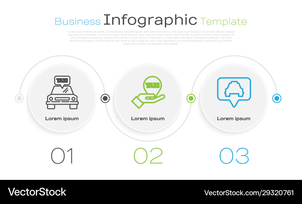 Set line taxi car hand on map pointer Set line taxi car hand on map pointer vector image