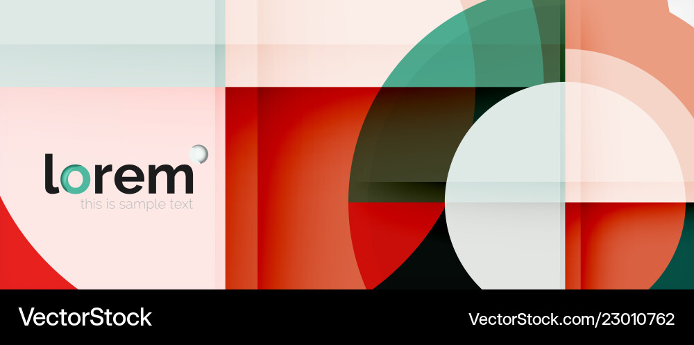 Multicolored round shapes abstract background Multicolored round shapes abstract background vector image