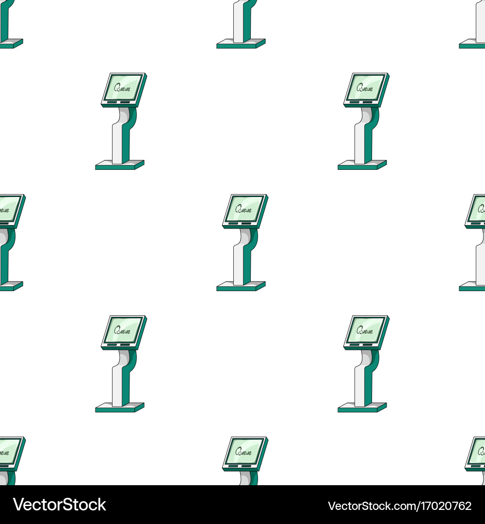 Queue access terminal terminals single icon Vector Image