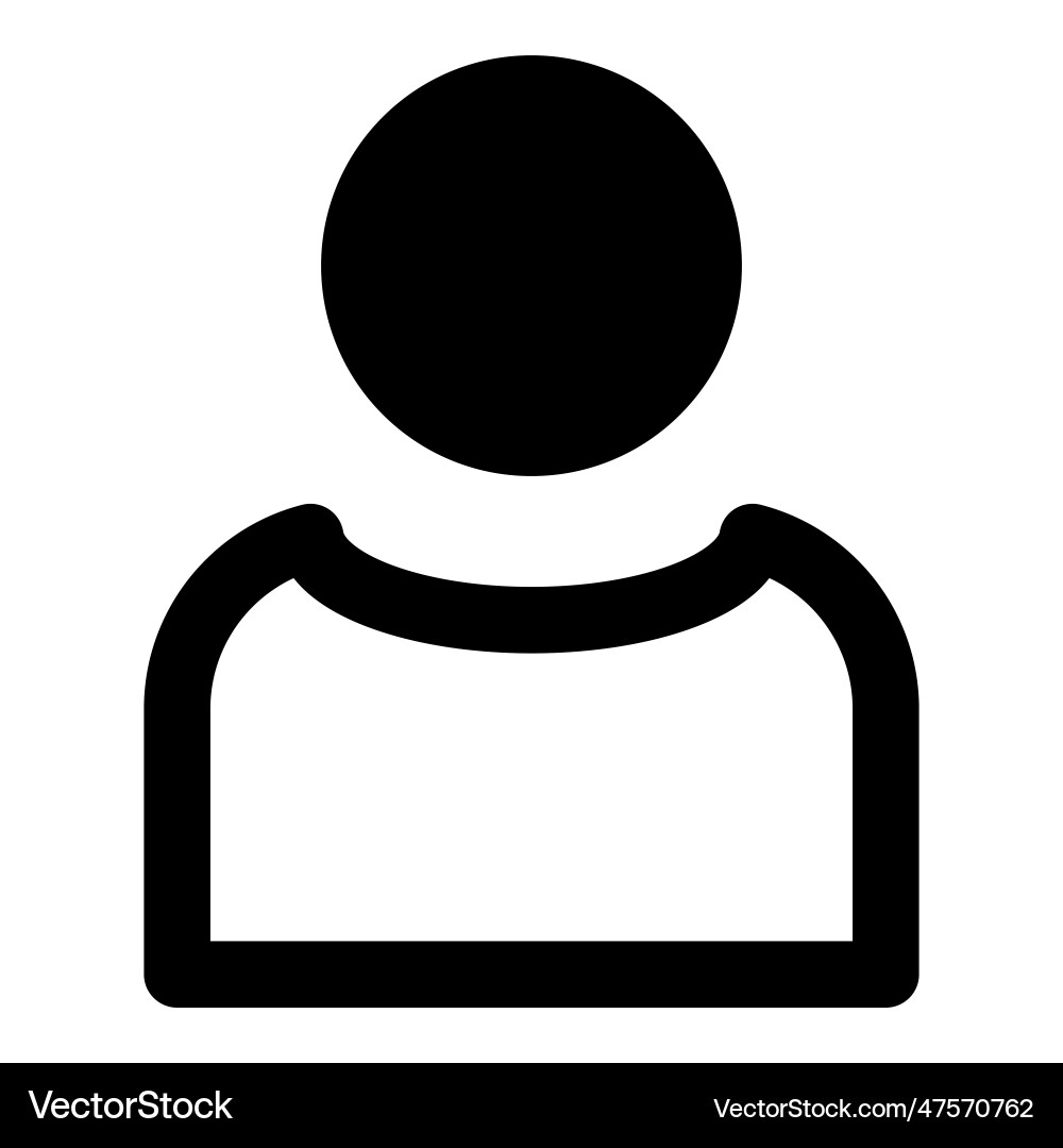 User a graphic image in computer Vector Image