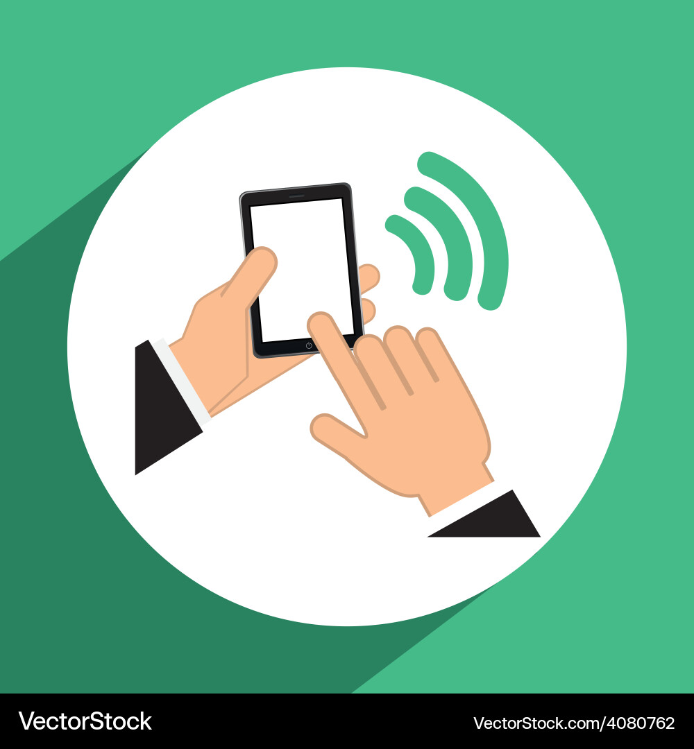 Wifi connection vector image