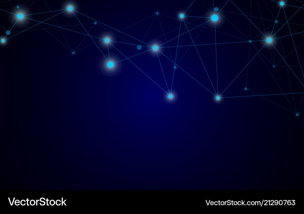 Abstract connection background with lines and dots Abstract connection background with lines and dots Vector Image