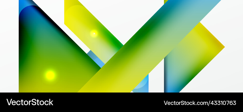 Dynamic 3d geometric abstract background Dynamic 3d geometric abstract background Vector Image